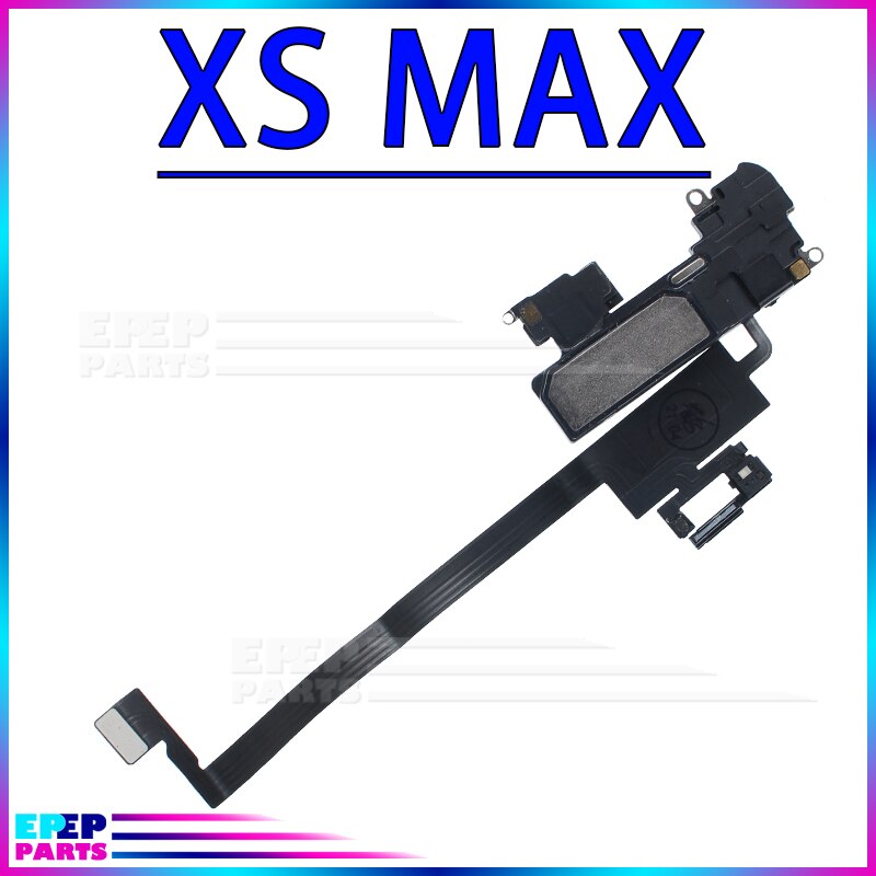 1Stck Hörer Mit Nähe Licht Sensor biegen Kabel Für iPhone X XR XS 11 11Profi 12 12Mini 12Profi max Ohr Lautsprecher: XS MAX