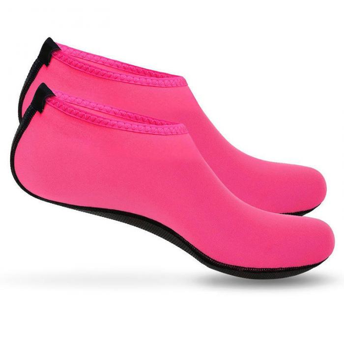 Diving Socks Coral Shoes Water Shoes Quick-Dry Non-slip Snorkeling Socks Swim Socks Surf Beach Socks Neoprene Bottom Swimm Shoes: XL 42-43 / Pink