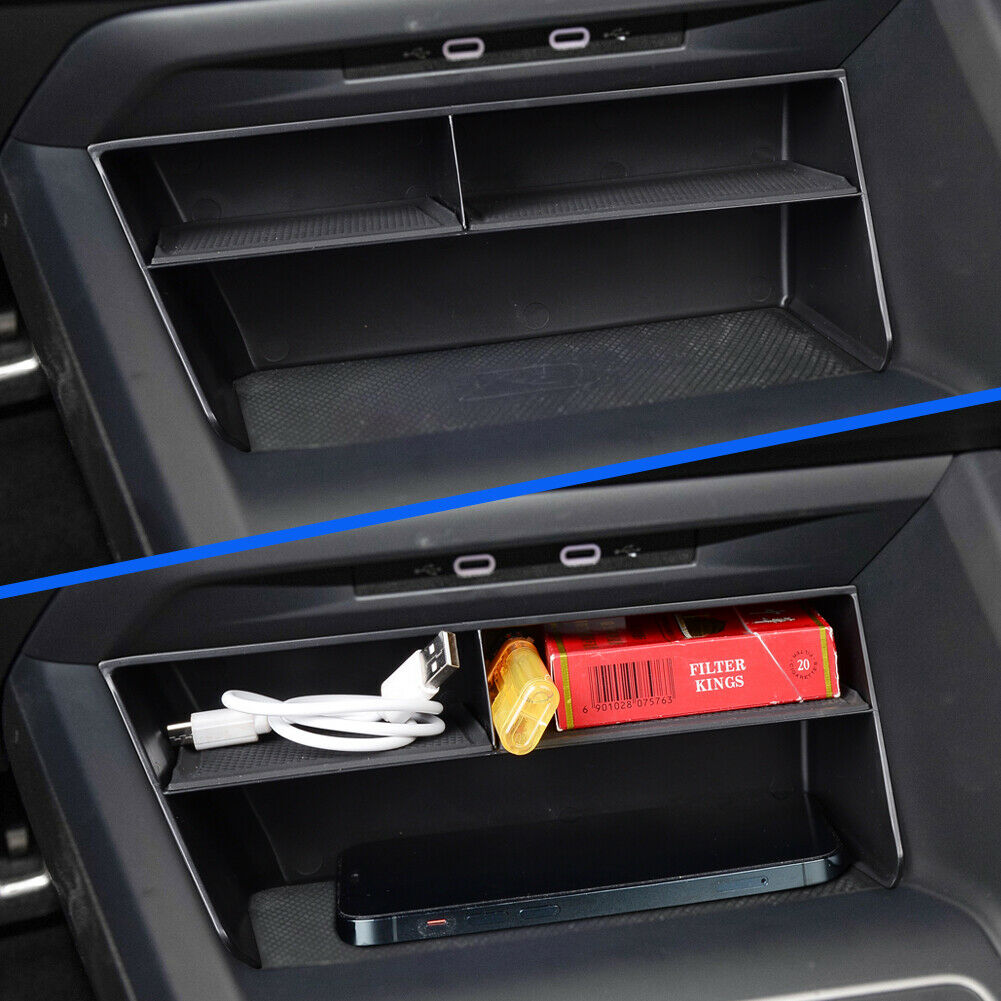 for VW Volkswagen Golf 8 MK8 CD1 2022 Golf8 Car Central Armrest Storage Box Center Console Flocking Organizer Holder