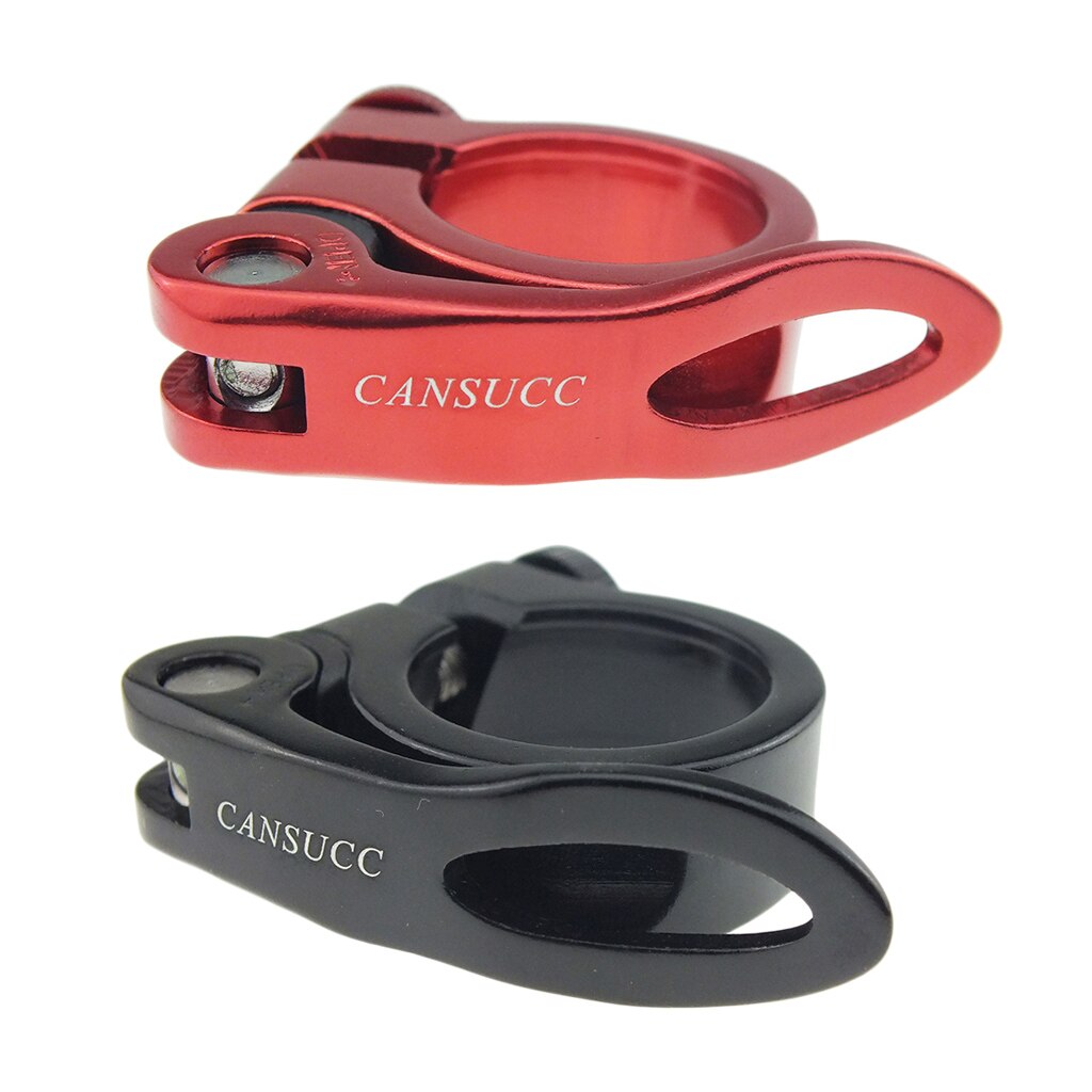 Bike Bicycle Seat Post Quick 30mm Saddle Post Quick Release Clamp Collar