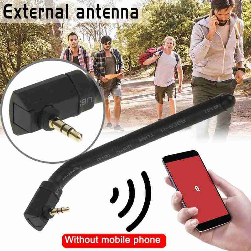 Mobile Phone Signal Strength Booster Antenna 3.5mm External Signal Booster Antenna Wireless Outdoor Phone Sticks Jack TV Fo R6O7