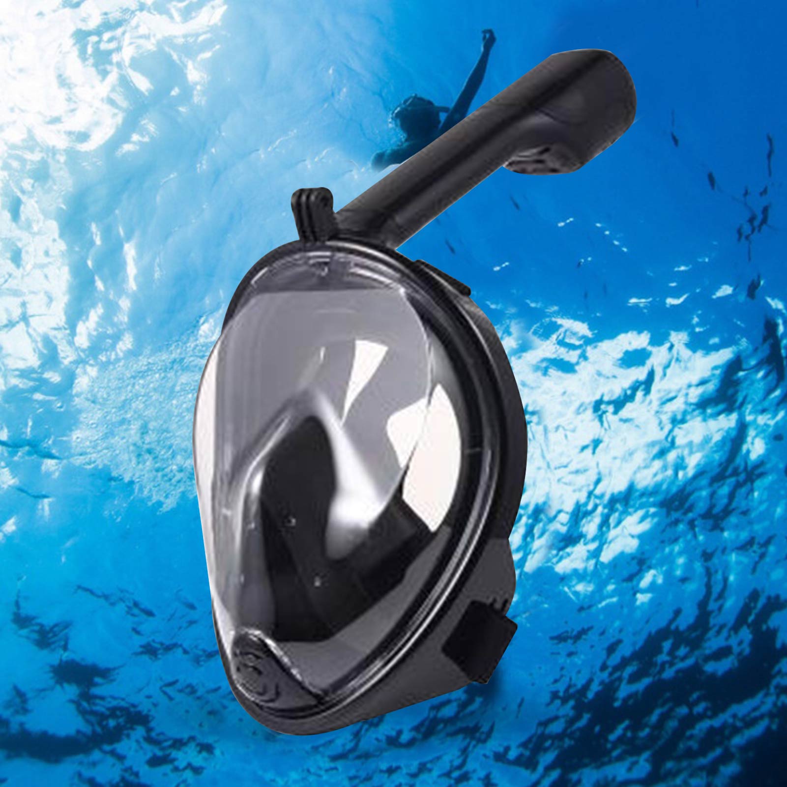 ! Adult Safe Waterproof Swimming Equipment Underwater Diving Anti-fog Full Face Diving Mask Snorkeling Breathing Mask