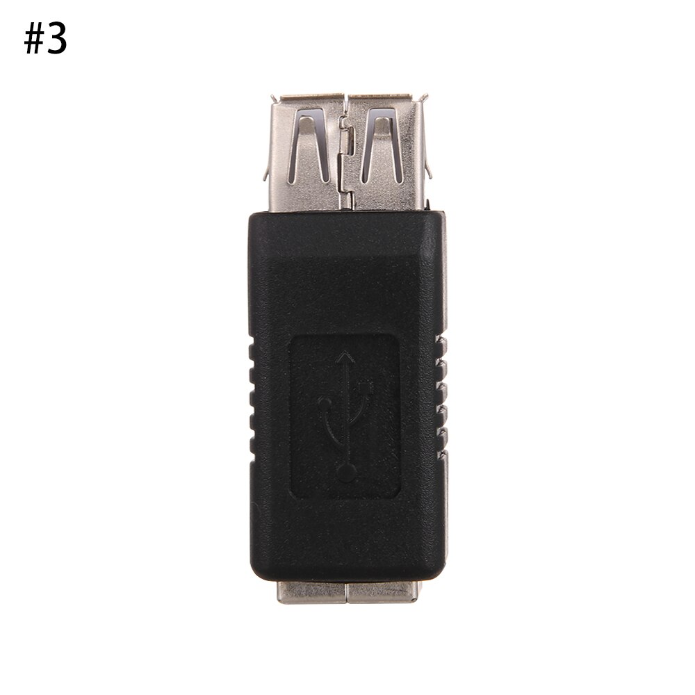 Eingetroffen USB 2,0 typ A Buchse auf typ B Stecker Drucker Scanner Adapter Konverter Stecker Nickel-Überzogene Adapter elektronik: A Male to B Female