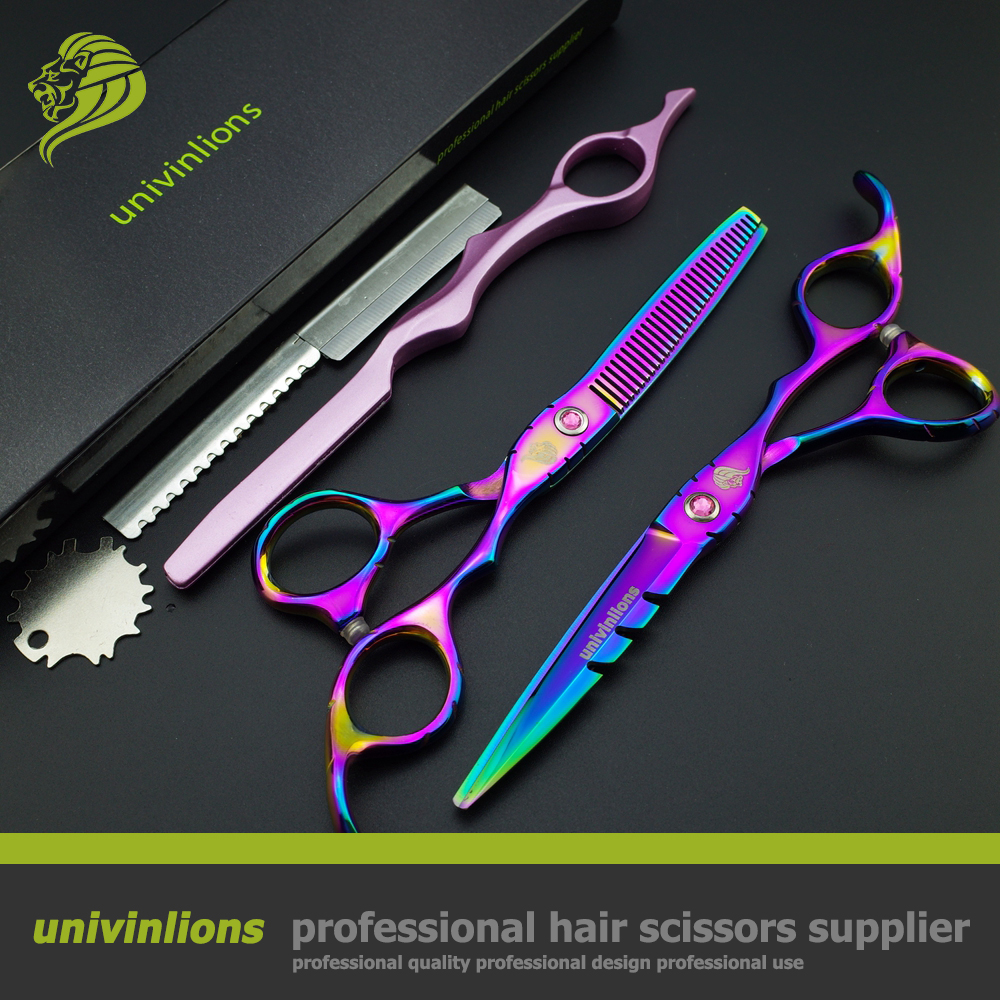 6 Haar schneide scheren einstellen japanischen haar schneiden schere barbor haar sissors rasiermesser friseur schere Pony geschnitten