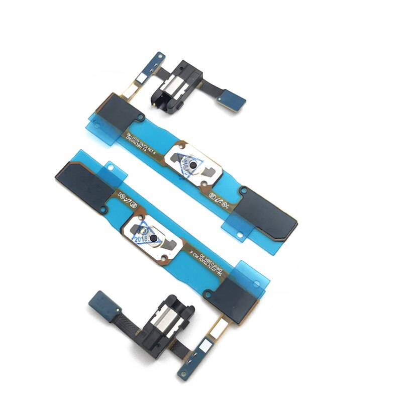 Compatible pour Samsung J7 /J727 J7Sky Pro bouton accueil capteur clé + écouteurs Auto Jack câble flexible pièces de rechange