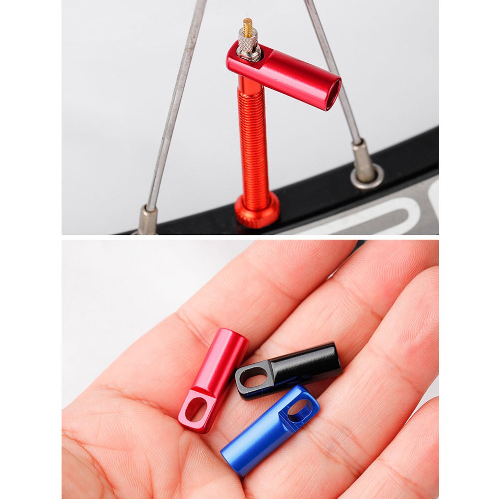 2 Pcs Universele Fiets Bike Presta Ventiel Cap Aluminium 3 Kleuren Klep Decoratie Stofdicht Deel