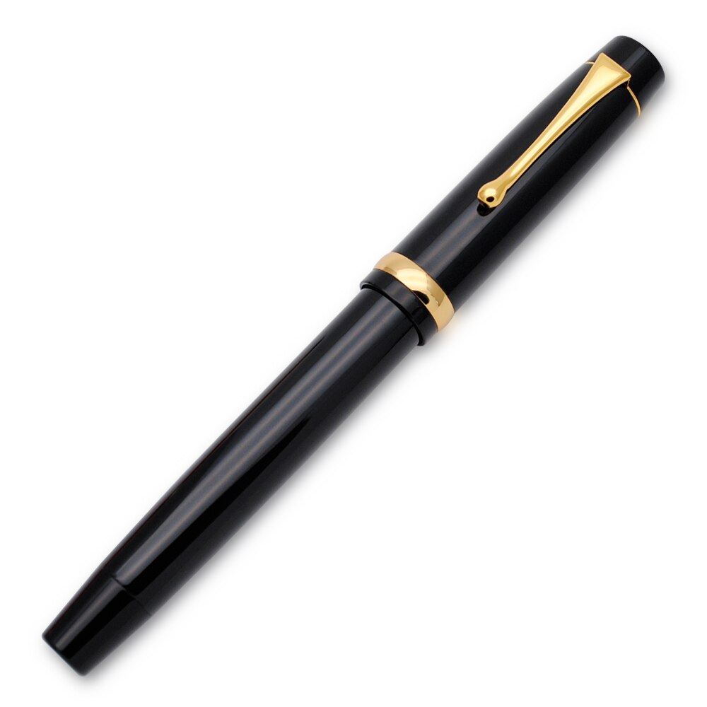 Jinhao 15 Metal Fountain Pen with Golden Clip M Nib 0.7mm Ink Pen