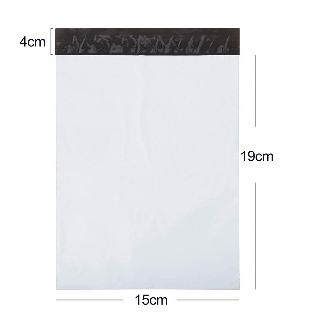 Envelopes Bags with Self-seal Mailbag Mailing Envelope Waterproof and Tear-Proof Postal Bags white Bags: B 200pcs