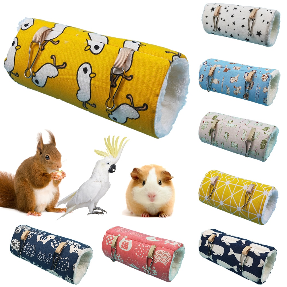 2 Stück Hamster-Schlafmatten Aus Fleece – Je 30 X 21 Cm, Warm & Weich, Für Meerschweinchen & Co.