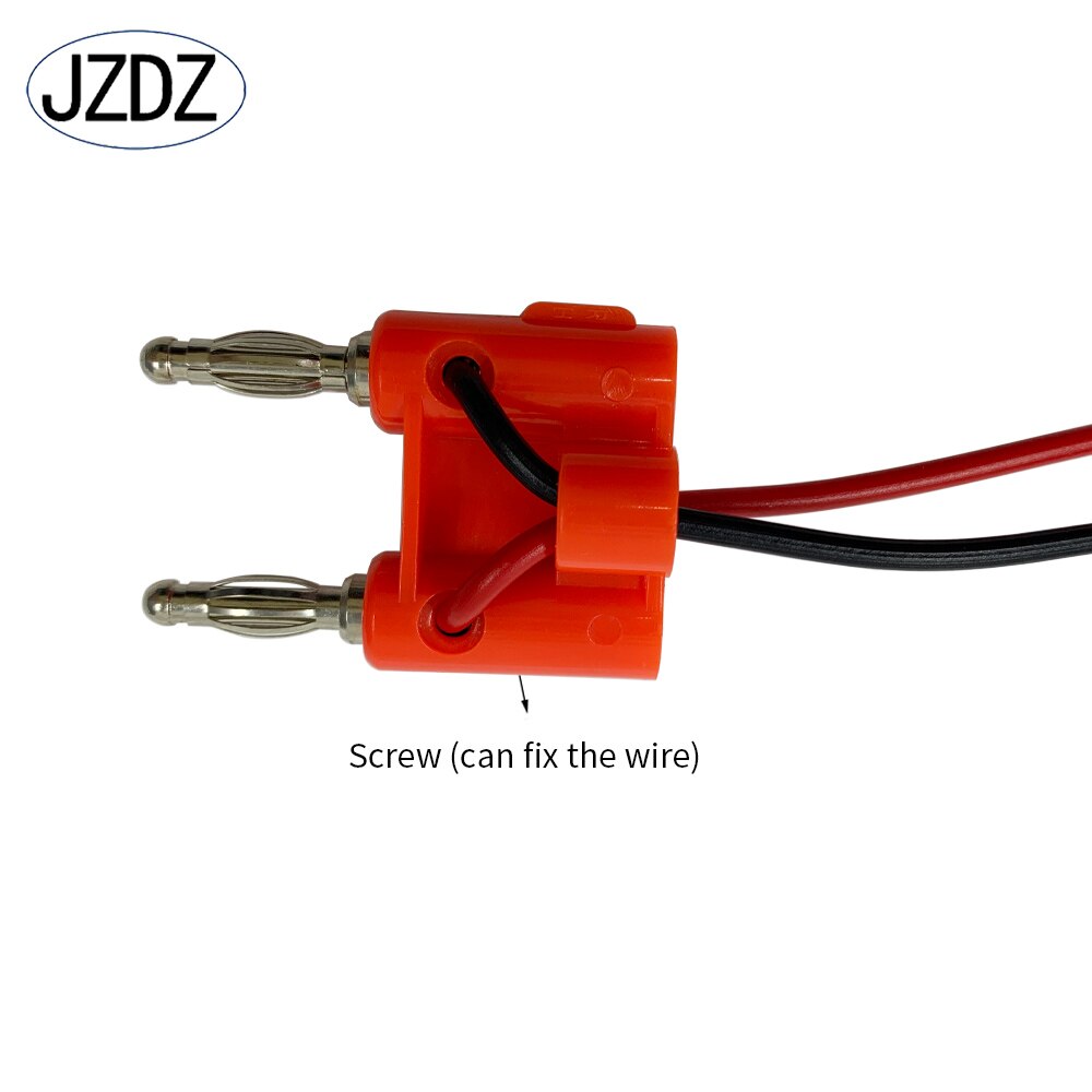 JZDZ 5 stks Dubbele Rij 4mm Banaanstekker Connector Luidspreker Versterker Plug Jack Twin Banaan Terminal Paar Adapter J.10045
