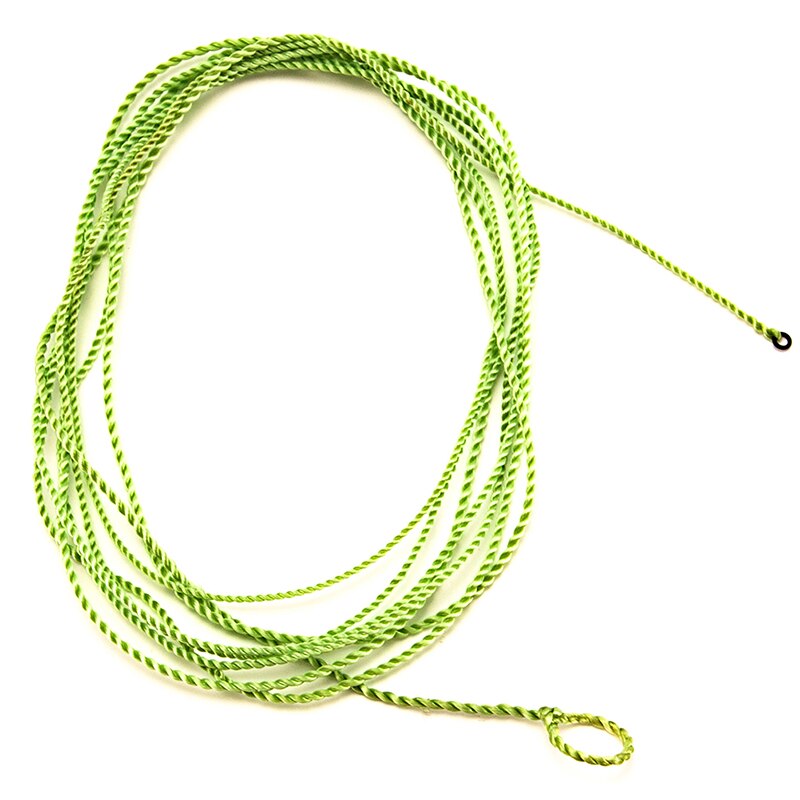 14 * 8.5 * 1cm Fishing Line Fly Fishing Leader with Tippet Ring PET Furled Leader !