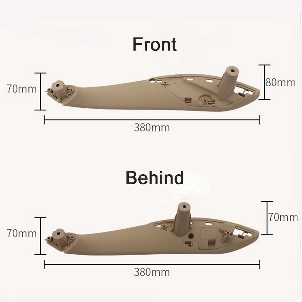 1pcs Car Interior Door Handles left Right Armrest Panel Pull Trim Cover For BMW 3 series F30 F32 F33 F34 F35 F36 F82