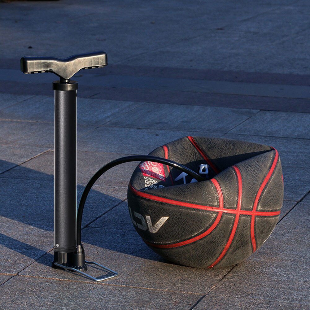 Bike Inflatable Tire Pump 120PSI MTB Bicycle Pump Portable Basketball Motorcycle Air Inflator Pump