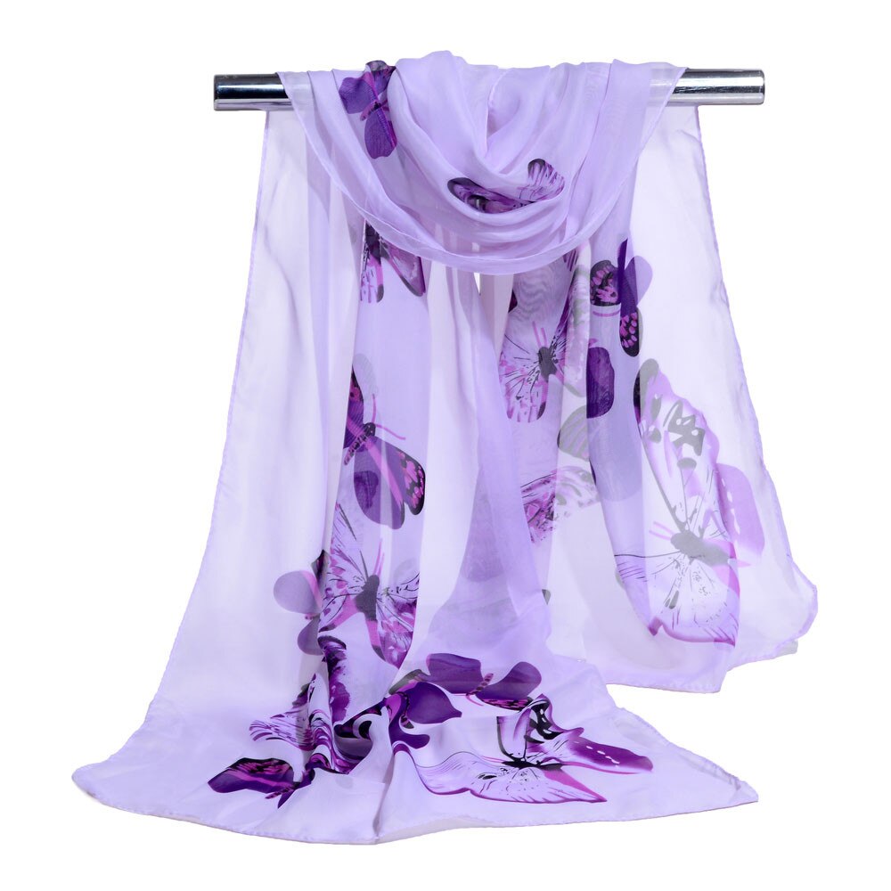#Z30 Luxury Scarf Women Soft Chiffon Wrap scarf Hijab Spring Autumn Thin Ladies Shawls Scarves Green Bufandas Invierno Mujer