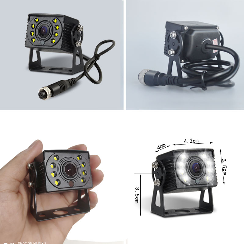 car Rear View Camera UV sensor light control AV 4 pin aviation For Truck/Trailer/Pickups/RV Truck Backup Camera Heavy Duty QXNY