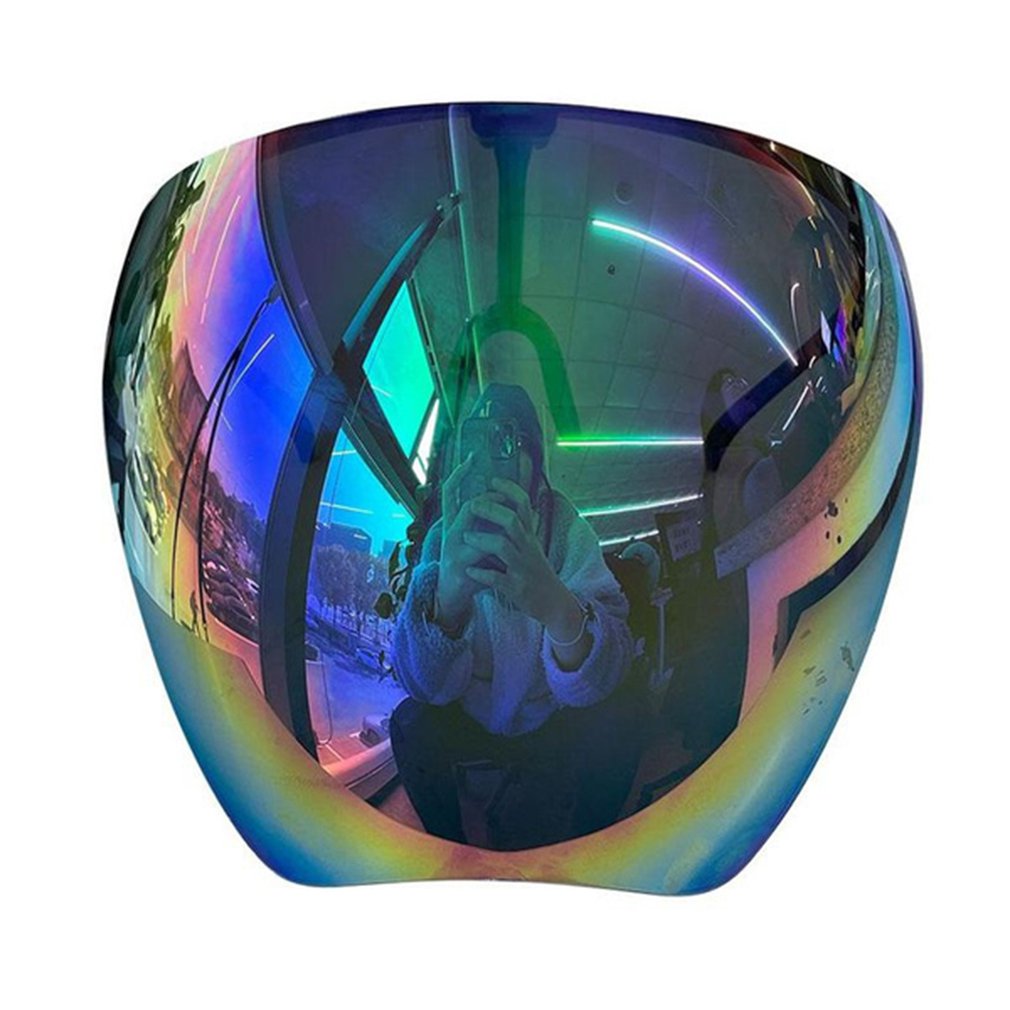 Solglasögon herr cykelglasögon damer ansiktsskyddsglasögon helmaskerade sfäriska linser stänkskyddande skyddsglasögon