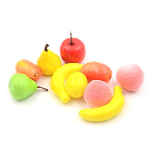 Mooie 10 Stk/partij Plastic Fruit Groenten Snijden Speelgoed Vroege Ontwikkeling En Onderwijs Speelgoed Voor Baby