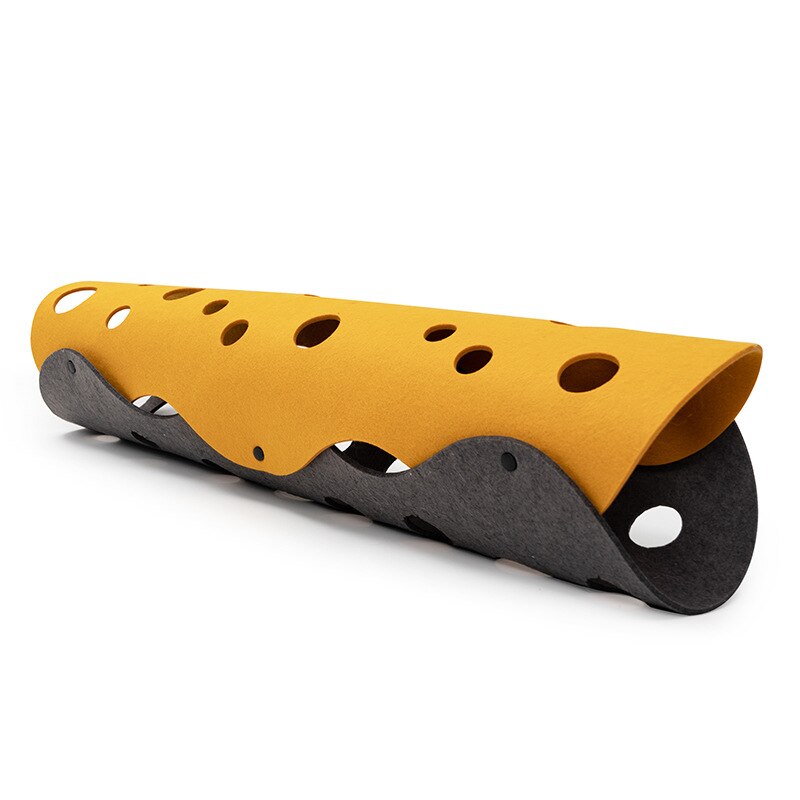 Juguete de túnel para gatos DIY-tubo plegable para gatos, combinación de nido, juguete interactivo para mascotas, adecuado para gatitos, conejos y cachorros