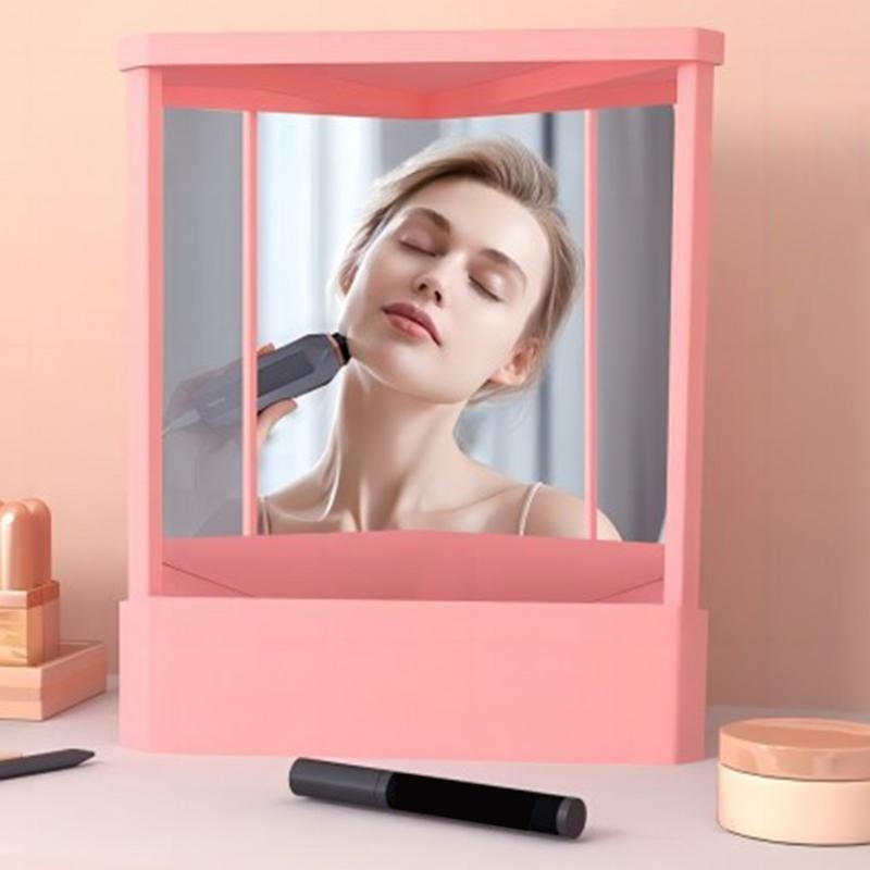 Niewrotne lustro Precyzyjne prawdziwe obrazy Lustro robić makijażu Lustro stołbyć winnym bez powiększenia Prawdziwe odbicia Narzędzie kosmetyczne