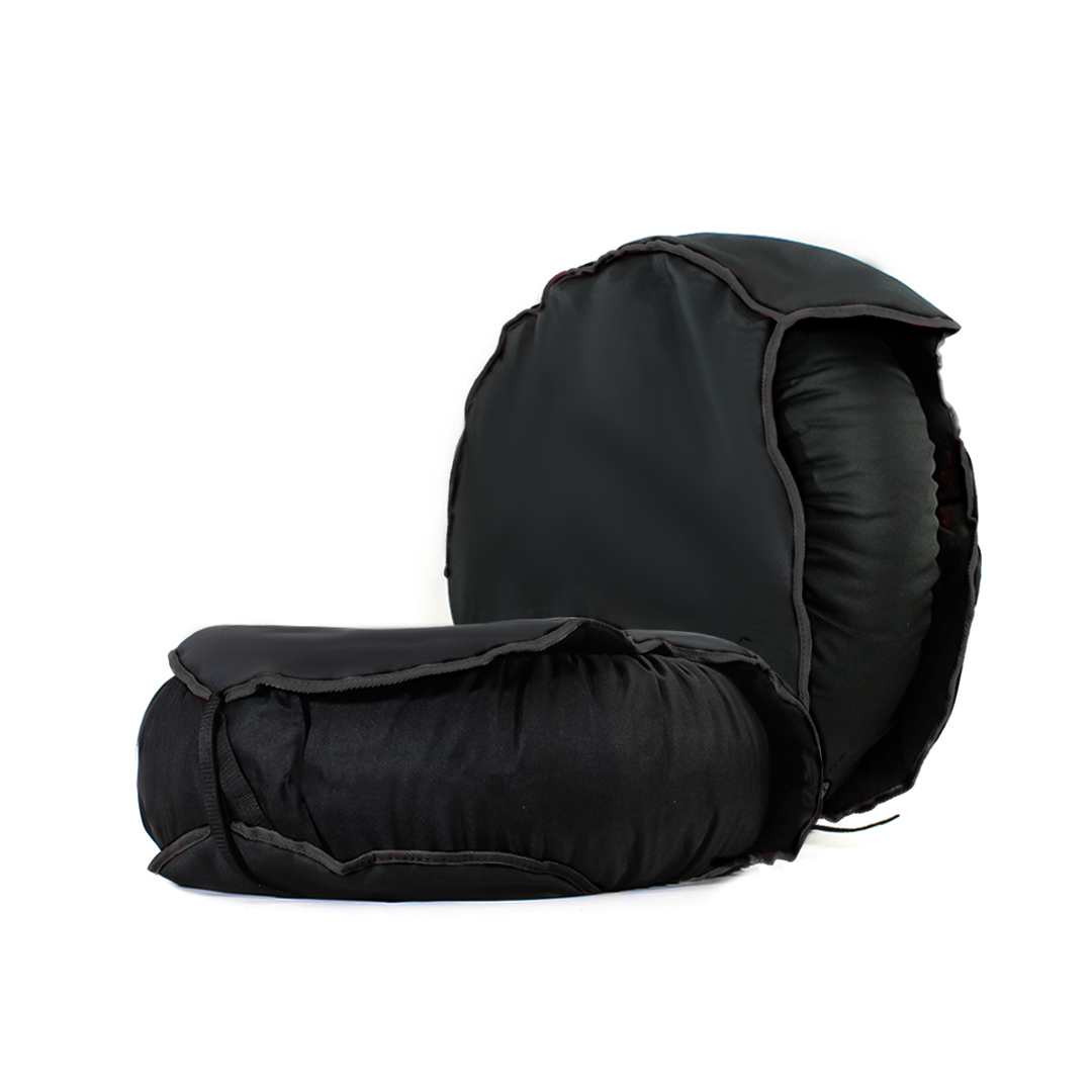 Motorfiets Dikker Voor &amp; Achter 17Inch Tire Warmer Fasten Verwarming Windstop Cover Band Windscherm Warm Houden
