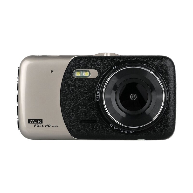 3.6 Inch Dual Lens Camera Hd 1080P Auto Dvr Voertuig Video Dash Cam Recorder G-Sensor