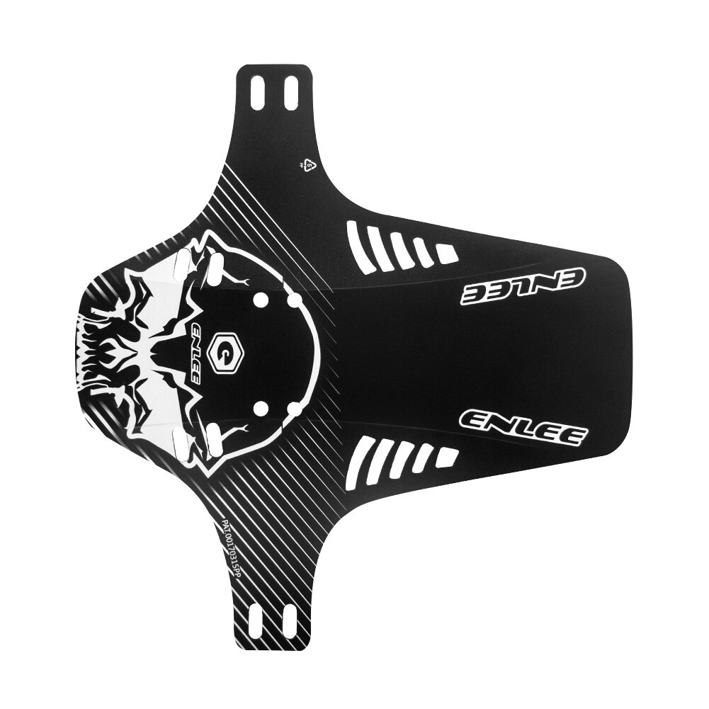 Enlee Fiets Spatbord Voor Achter Spatbord Mtb Mountainbike Fiets Spatbord Met 4 Vaststelling Riem Fiets Accessoires: C