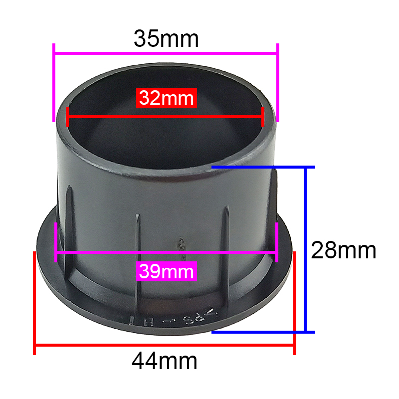 GHXAMP Altoparlante fase tubo di Guida del tubo Per 3-4 pollici Altoparlante inverter dedicato tubo di Apertura 39 millimetri * 28mm 2pcs