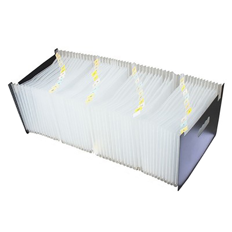 48 Pocket Map A4 Extensible File Organizer Accordeon Map Indeling Zak Desktop Storage Informatie Rack: Default Title