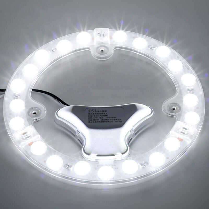 Loftlamper led modul dæmpbar 13w 17w 24w led lys udskift loftslampe lampe  ac220v magnetiske led panel lys led pærer