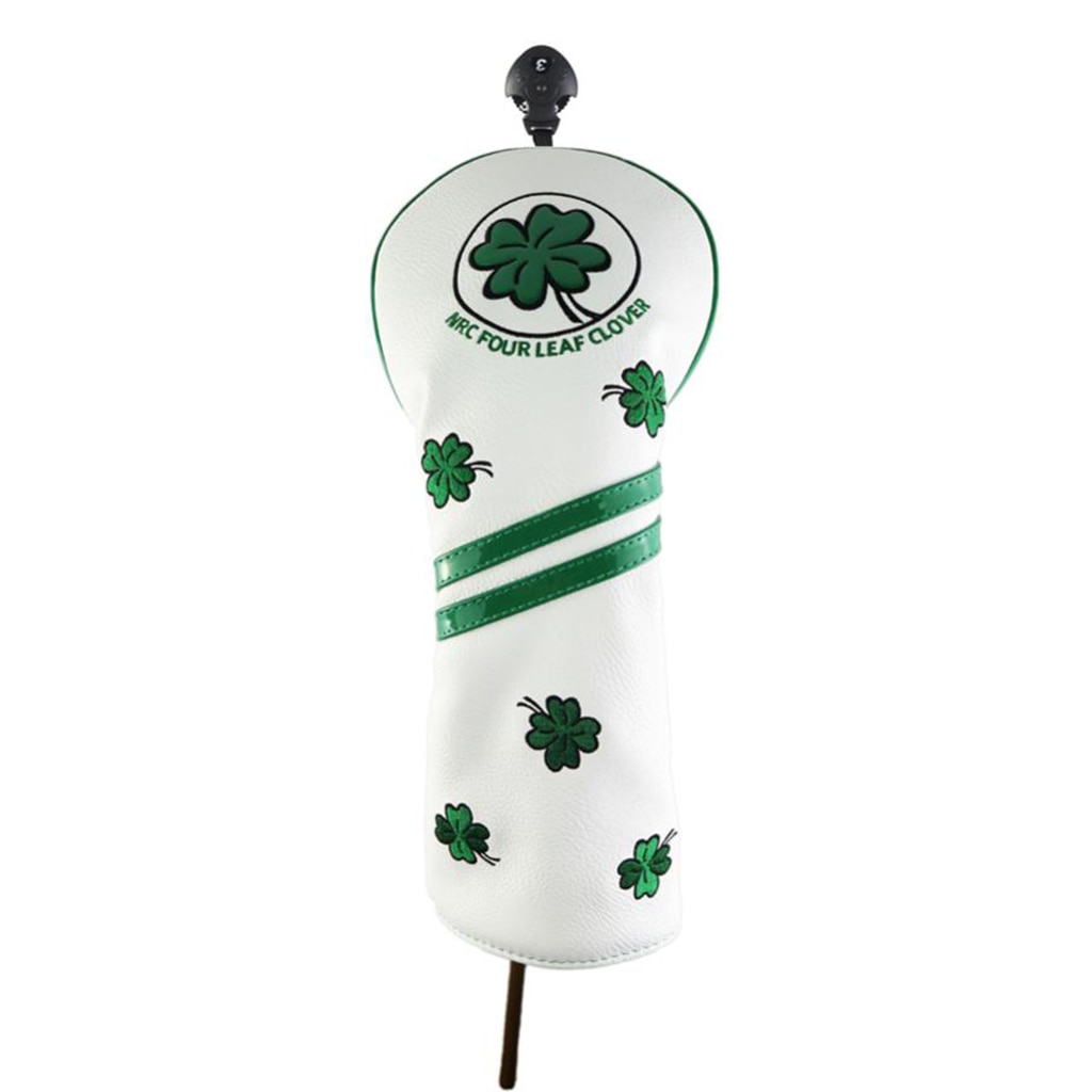 Waterdichte Golf Head Cover Gemaakt Van Pu Leer Elastische Hals Voor Golf Club