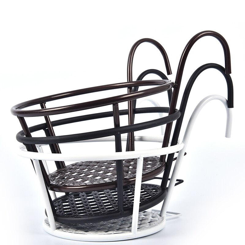 Wiszące typu wszechstronny lekki metal rośliny stojak roślin stelaż półki dla kryty kwiat balkonowy stojak zielona wisząca orchidea