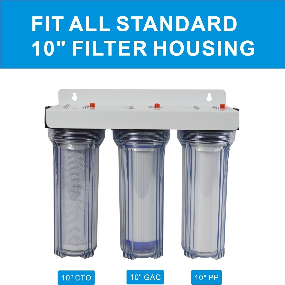 Vervanging Pre-Filter Sets Voor Omgekeerde Osmose Systeem Podium 1, 2 & 3, pak Van Sediment 5UM, Actieve Kool & Koolstof Blok Filters