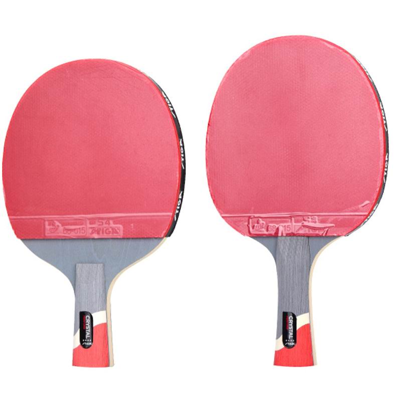 Original STIGA CRYSTAL WITH 4 STARS table tennis rackets for offensive finished rackets racquet sports pingpong paddles