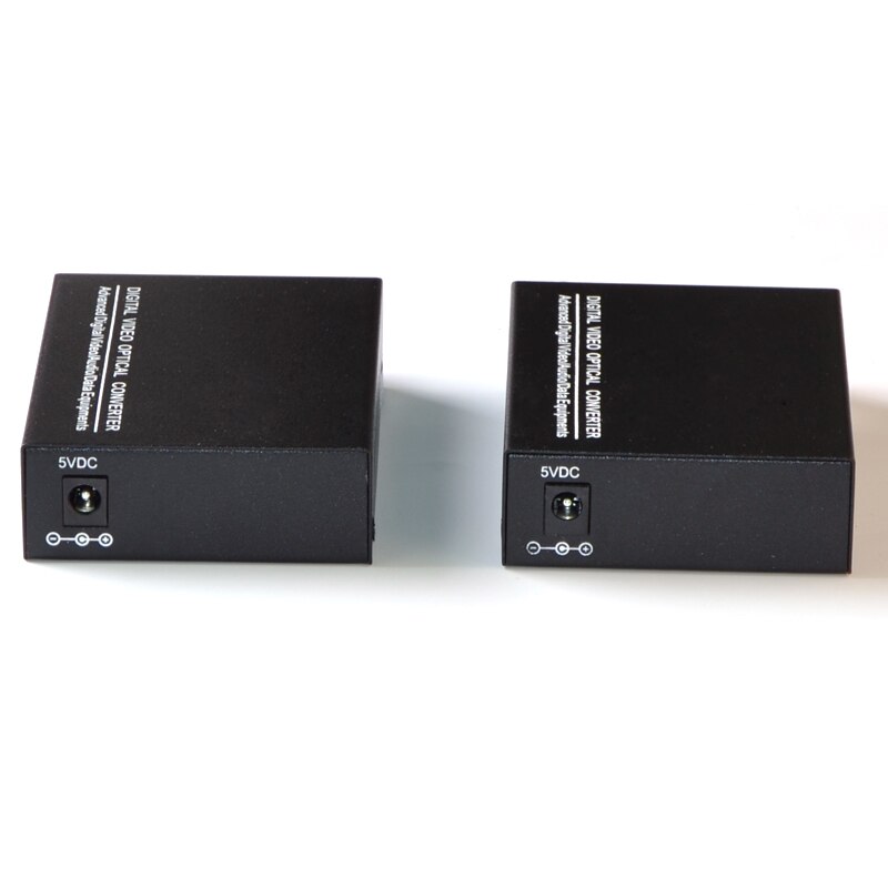 1 Pair Fiber Video Optical Transceiver 1 Channel Pure Video Optical Transceiver FC Port Single Mode Single Fiber 20KM