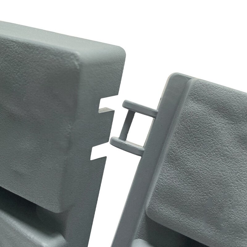 4Pcs Garden Edging Courtyard Grass Rectangle Stone Brick Effect Accessories Plant Bordering Path Lawn Fence Decoration