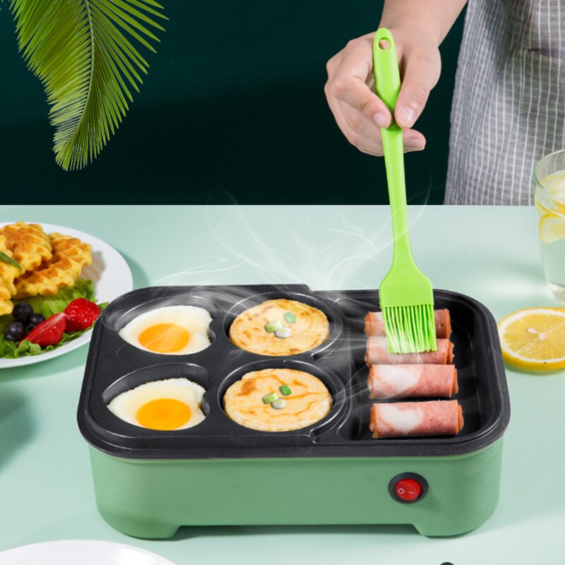 Electric Eggs Roasted Hamburger Machine Red Beans Cake Crepe Maker Home Mini Pie Pancake Baking Fried Egg Omelette Frying Pan