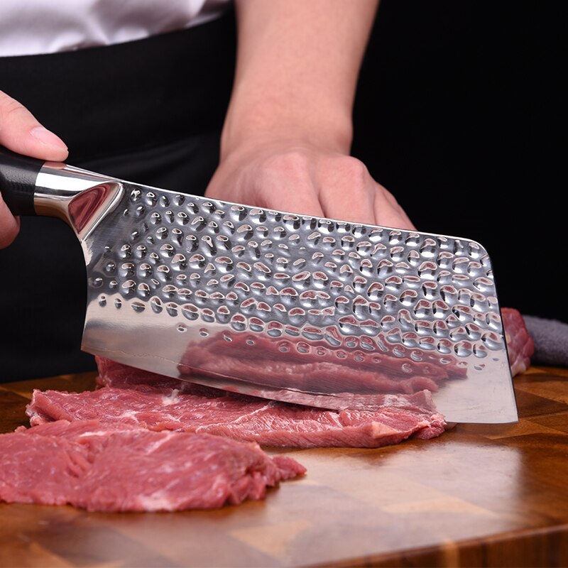 Shuangmali 5- tommers værktøjskniv køkkenkniv 440c stål kokkeskær knive lille størrelse skive kød vegetabilsk skrælningskniv