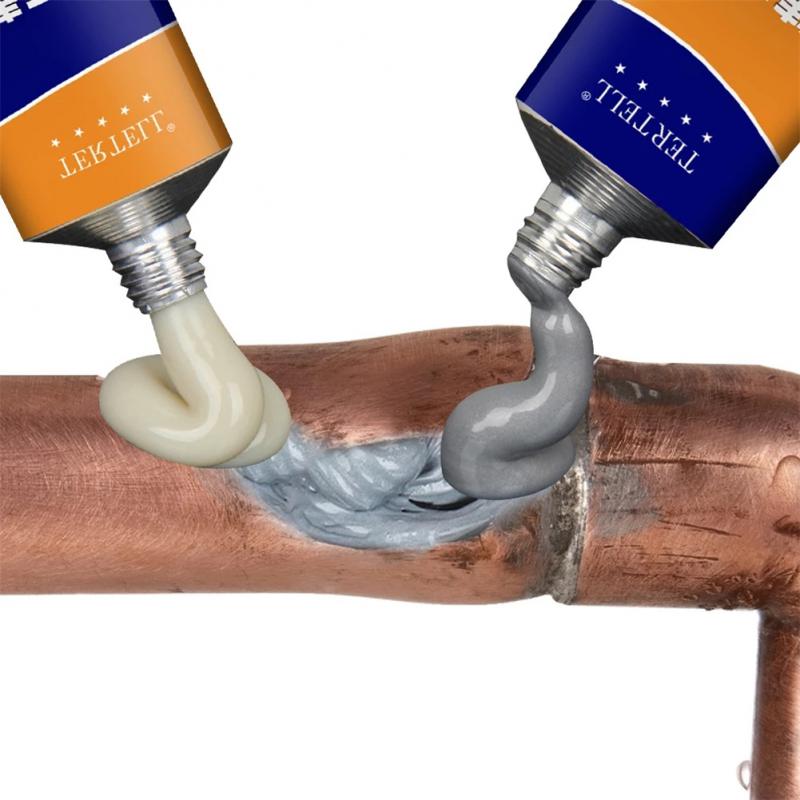Pasta de reparación Industrial resistente al calor, 20g/70g/100g, pasta de reparación de Metal para soldadura en frío, Gel adhesivo A &amp; B, agente de fundición, herramientas de pegamento