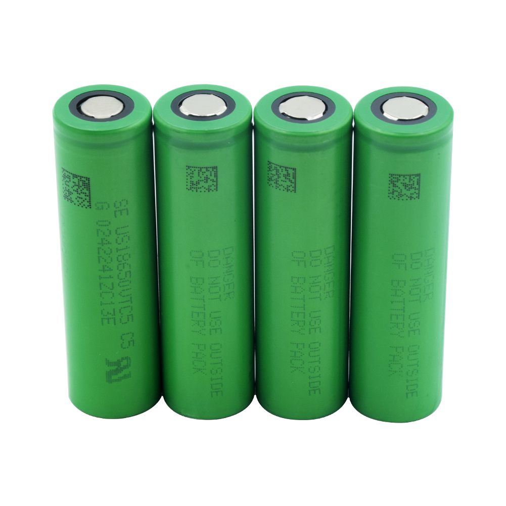 18650 lithium Li-po battery 2600mAh VTC5 30A High Drain 18650 Li-ion Lithium Rechargeable Battery For Flashlight batteries: 4 Pcs