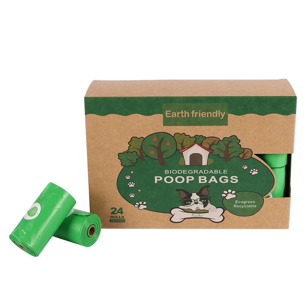 Dog Poop Bags biodegradable Earth-Friendly Dog Waste Bags Dog Pooper Scooper Several colors to choose: 24rolls