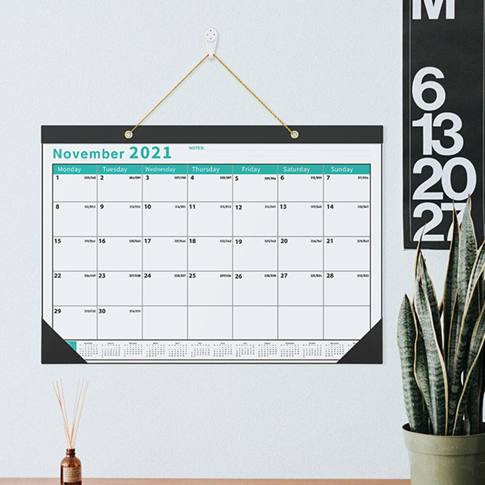 2022 Jaarlijkse Kalender Muur Kalender Planner Jaarlijkse Agenda Schema Dagelijks Met Sticker Stippen Kawaii Briefpapier Kantoorbenodigdheden