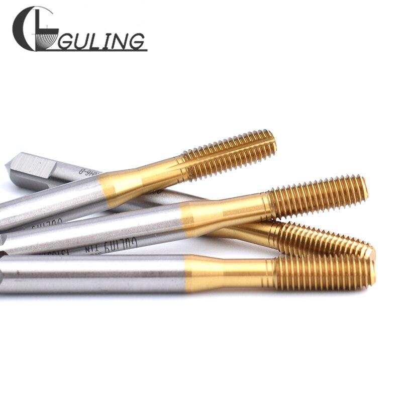 HSSE Insert STI With Tin Forming Tap ST M2 M2.5 M3 M4 M5 M6 M8 M10 X0.45 X0.5 X0.7 X0.8 X1.25 X1.5 Machine Screw Thread Taps