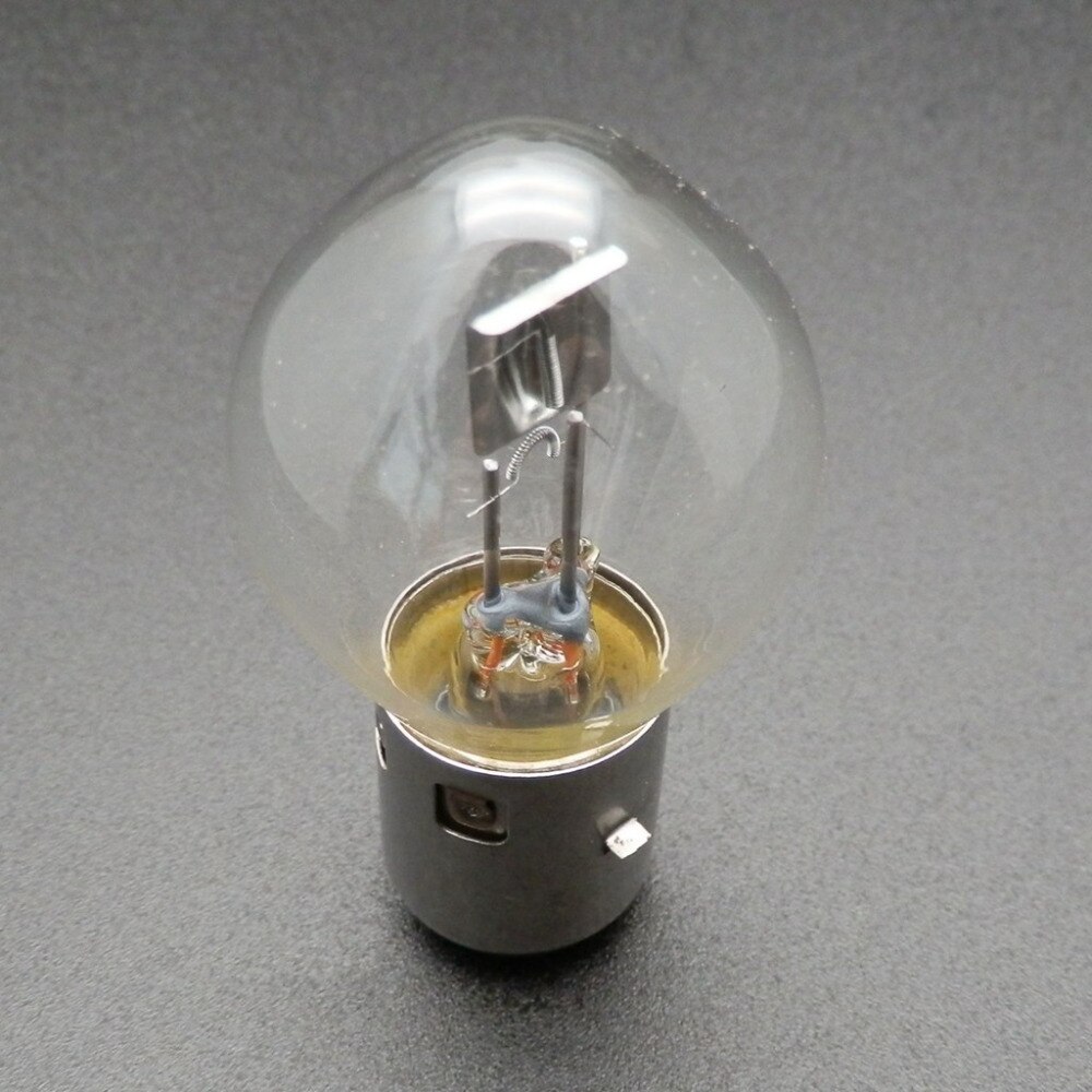 Bombilla de faro para motocicleta, 12V, 35/35W, BA20D, 50-150cc, ATV, Quad, China, estándar Ba20d, 10 Uds.