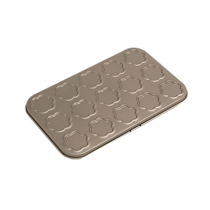15 Cavity Bakeware Kitchen Non-stick Biscuit Pad Macaron Pan Macaron Baking Kit Decorating for Oven Baking Pastry Cake: C