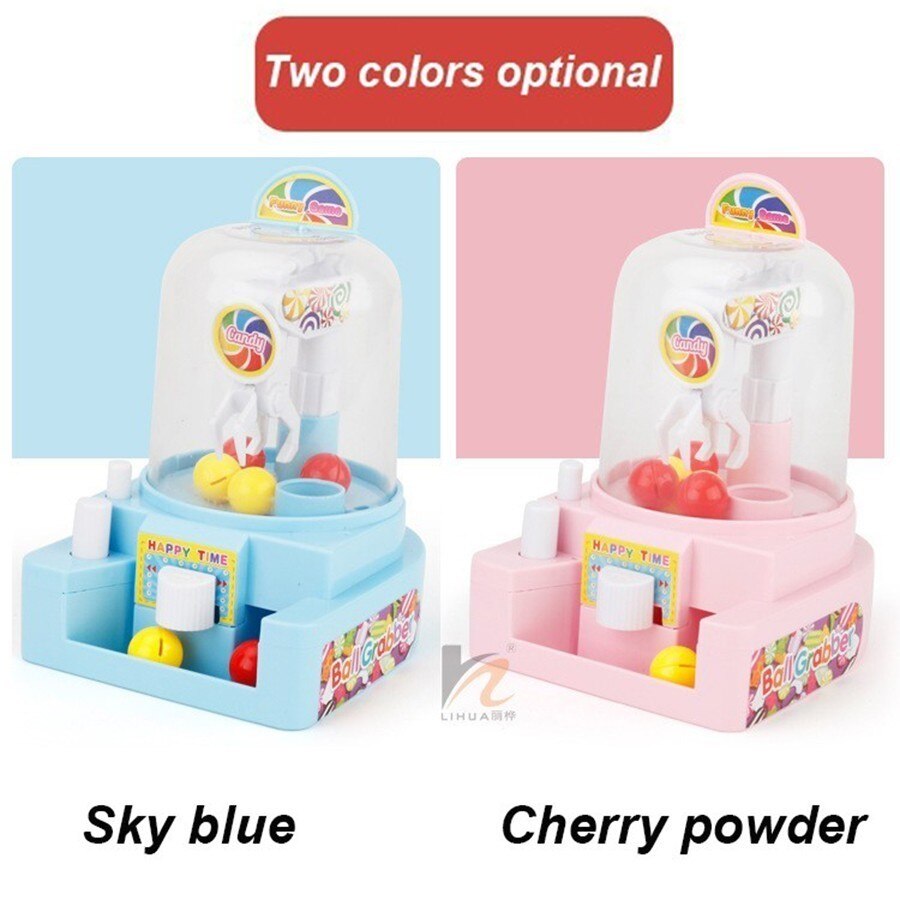 Plastic Ball Grabber Game Candy Handheld Machine Children Educational For Action Coordination Lightweight Recreational Machine