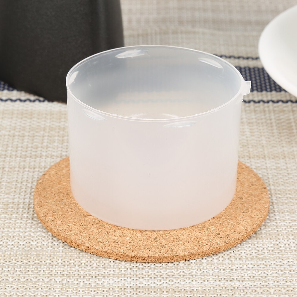 6 stk varmeisolering rund kork almindelig coaster kaffe vin drikke te kop måtte pad husholdnings kontor måtte skridsikker service køkken