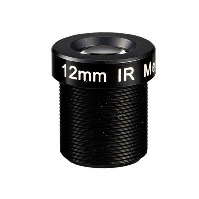 12mm M12 S mount lens for CCTV camera