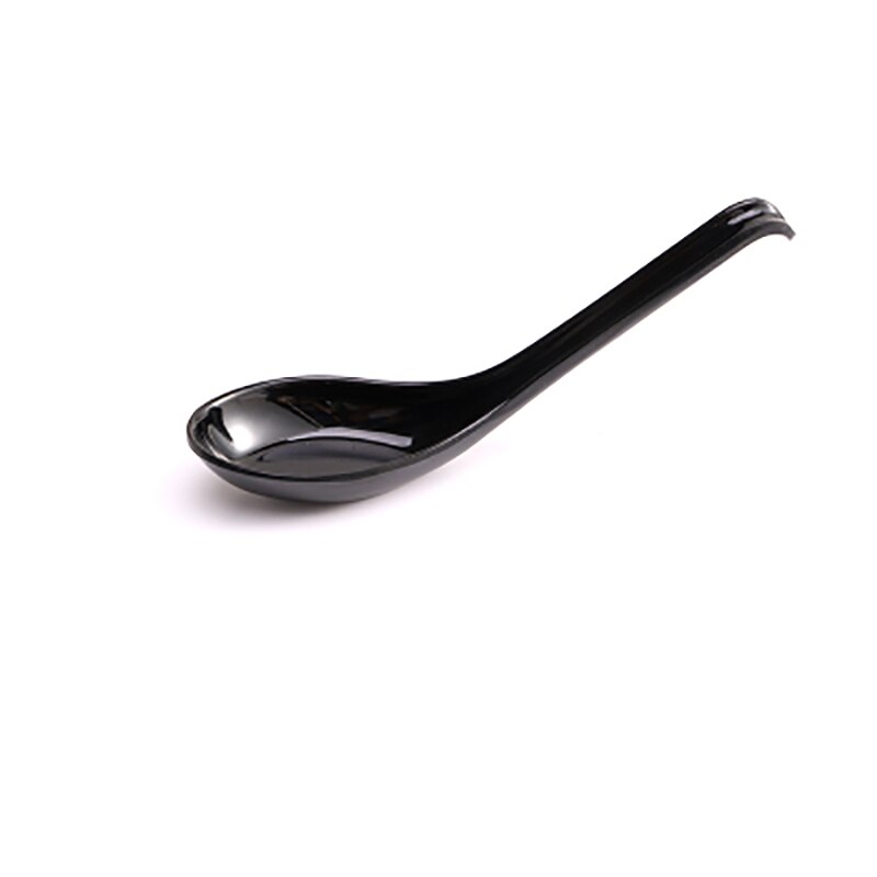 1Stck Schwarz matt Weihnachten Löffel Kunststoff Mischen Löffel Kaffee Teelöffel Weihnachten Nachtisch Snacks Tee löffel Geschirr
