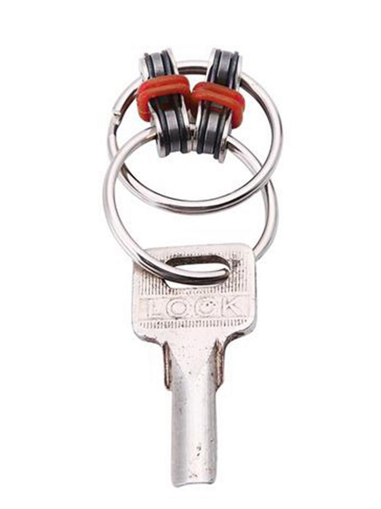 2pcs Flippy Chain Fidget Toy Relieves Stress Reducer Anxiety And Autism Suitable For Workplace School Reduce Depression Adults