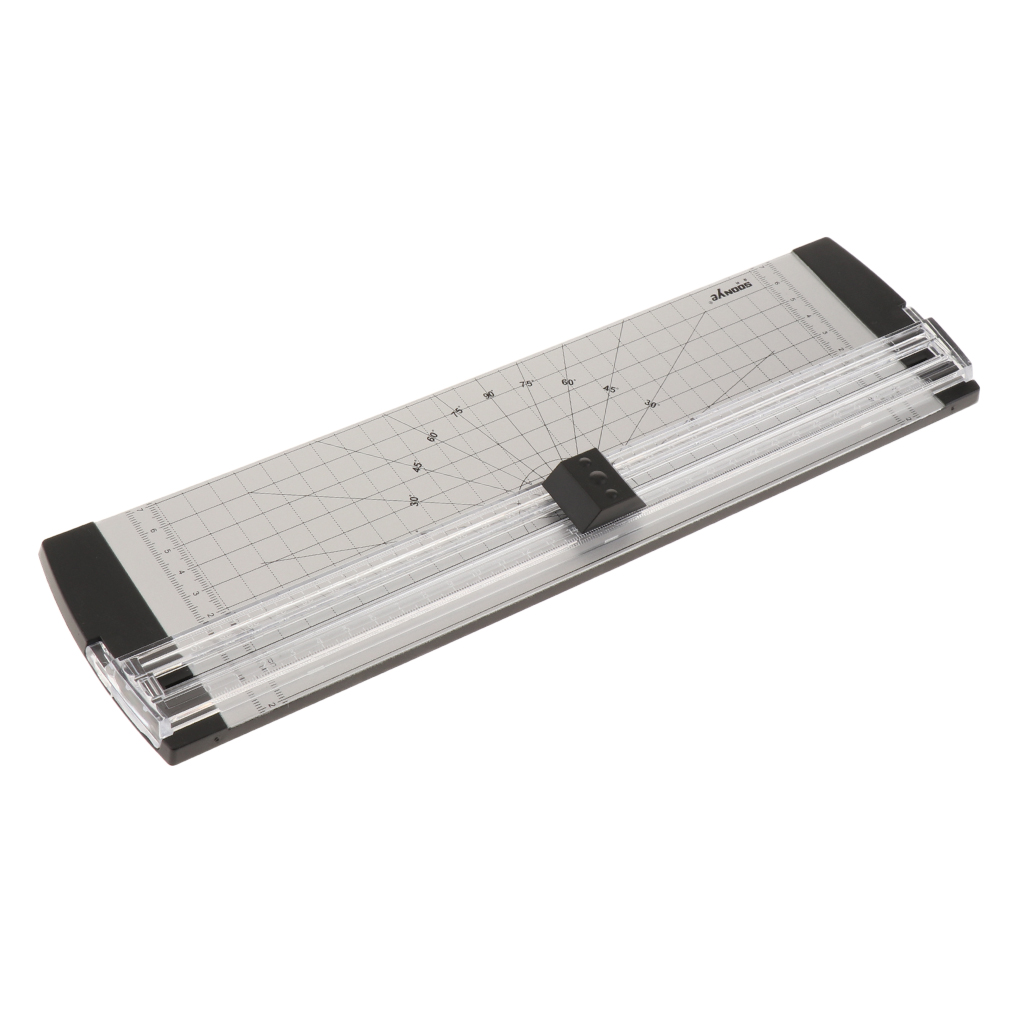 Portable 12 Inch A4 Paper Trimmer Photo Guillotine Cutter Art Office